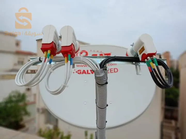 تركيب البارابول الفردي و الجماعي و تركيب التلفاز من جميع انواعه