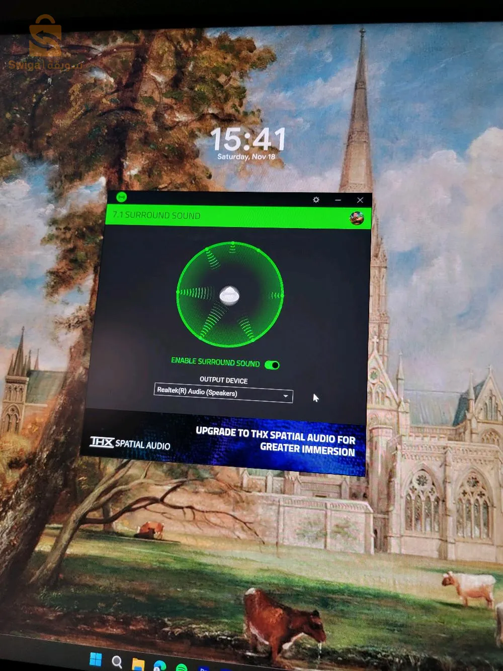 سماعات محيطية razer v2x 7.1