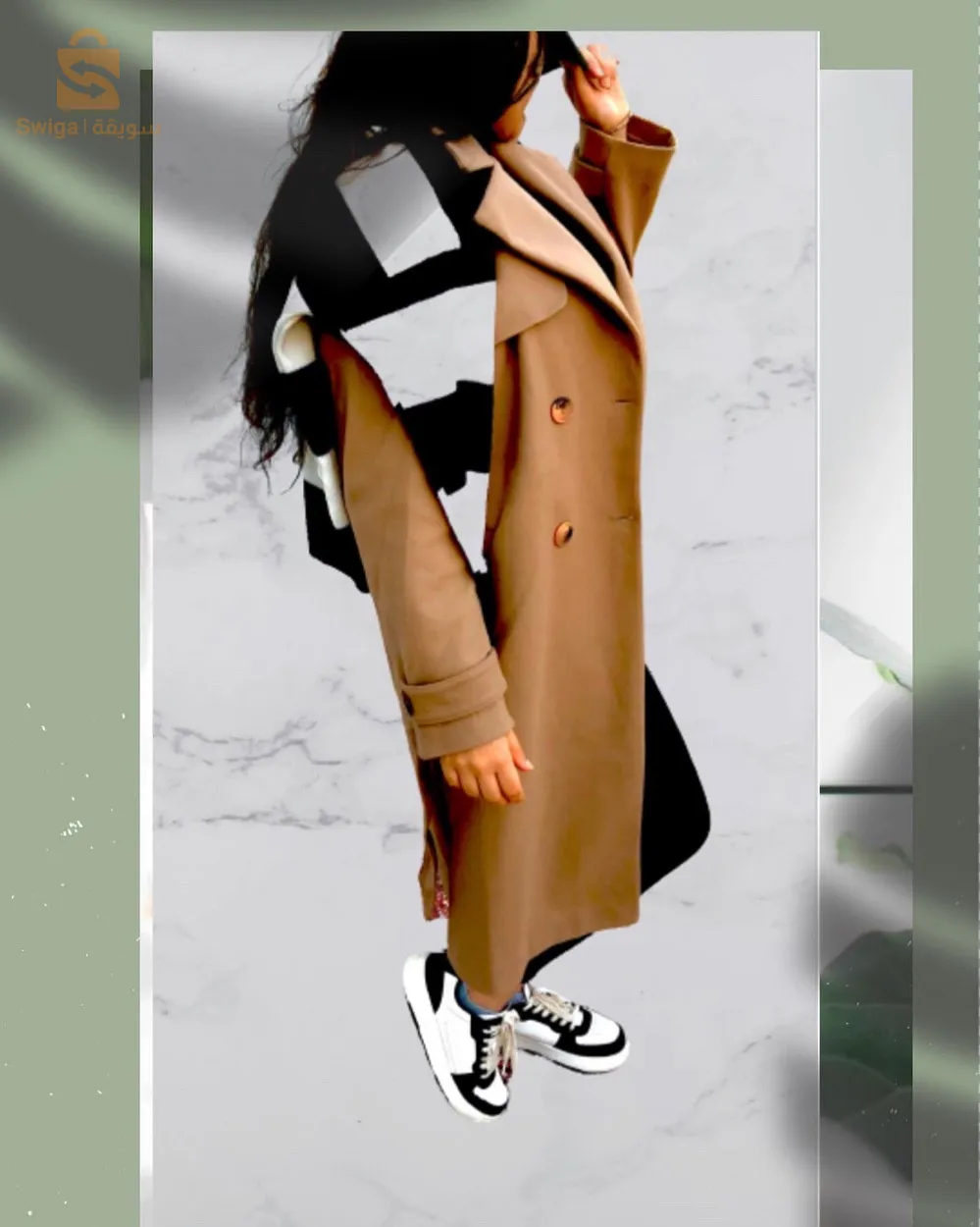 manteau style trench