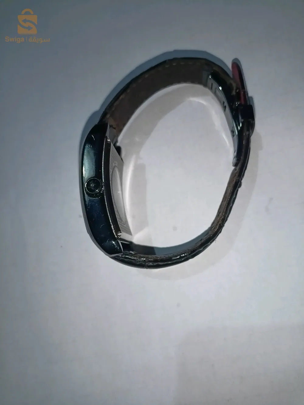 Yonger & Bresson - montre Homme en Cuir noire