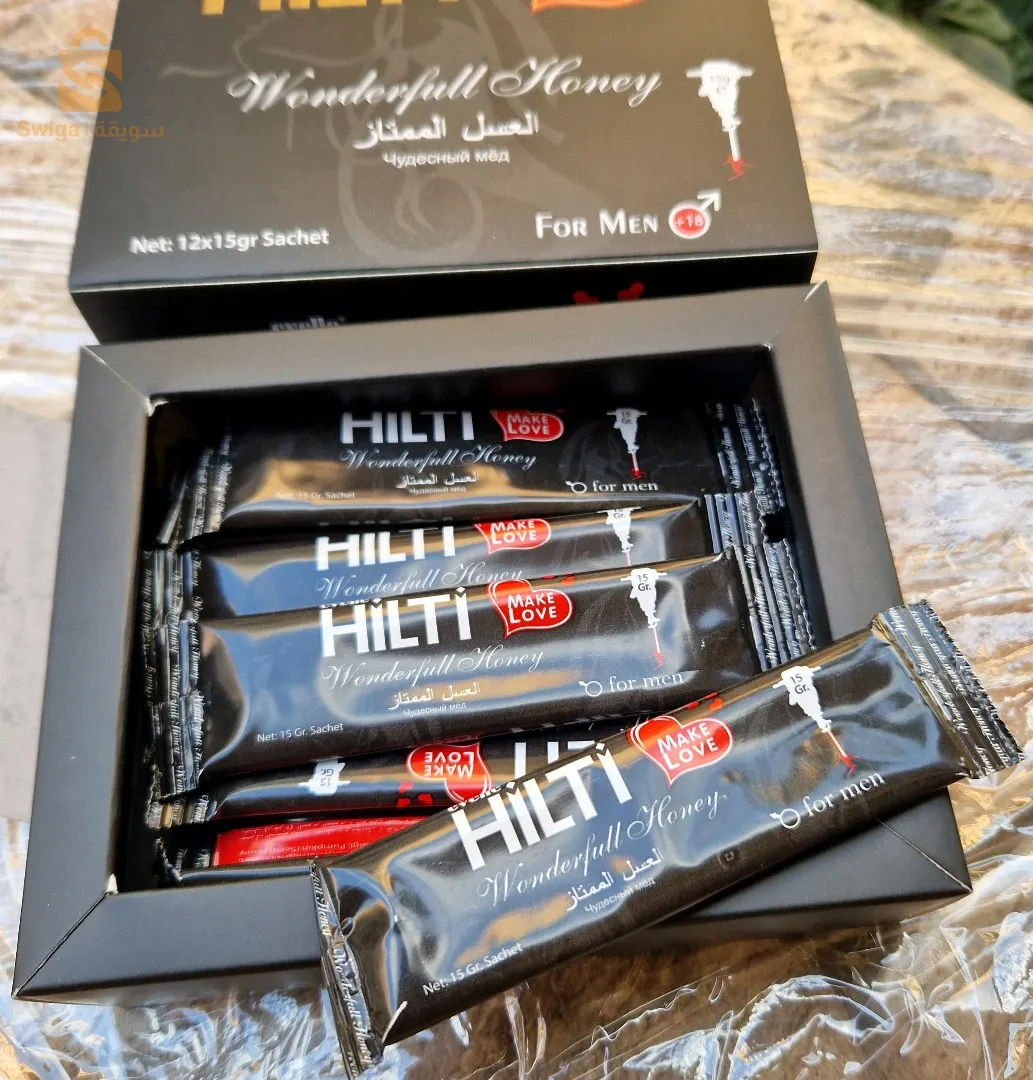 عسل هيلتي hilti honey Boîte 12*15g