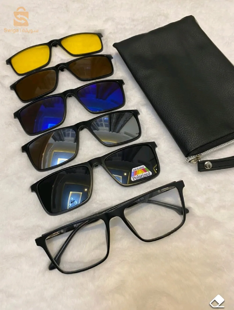 نظارات 5 في1 النوعية المطاطية TR90