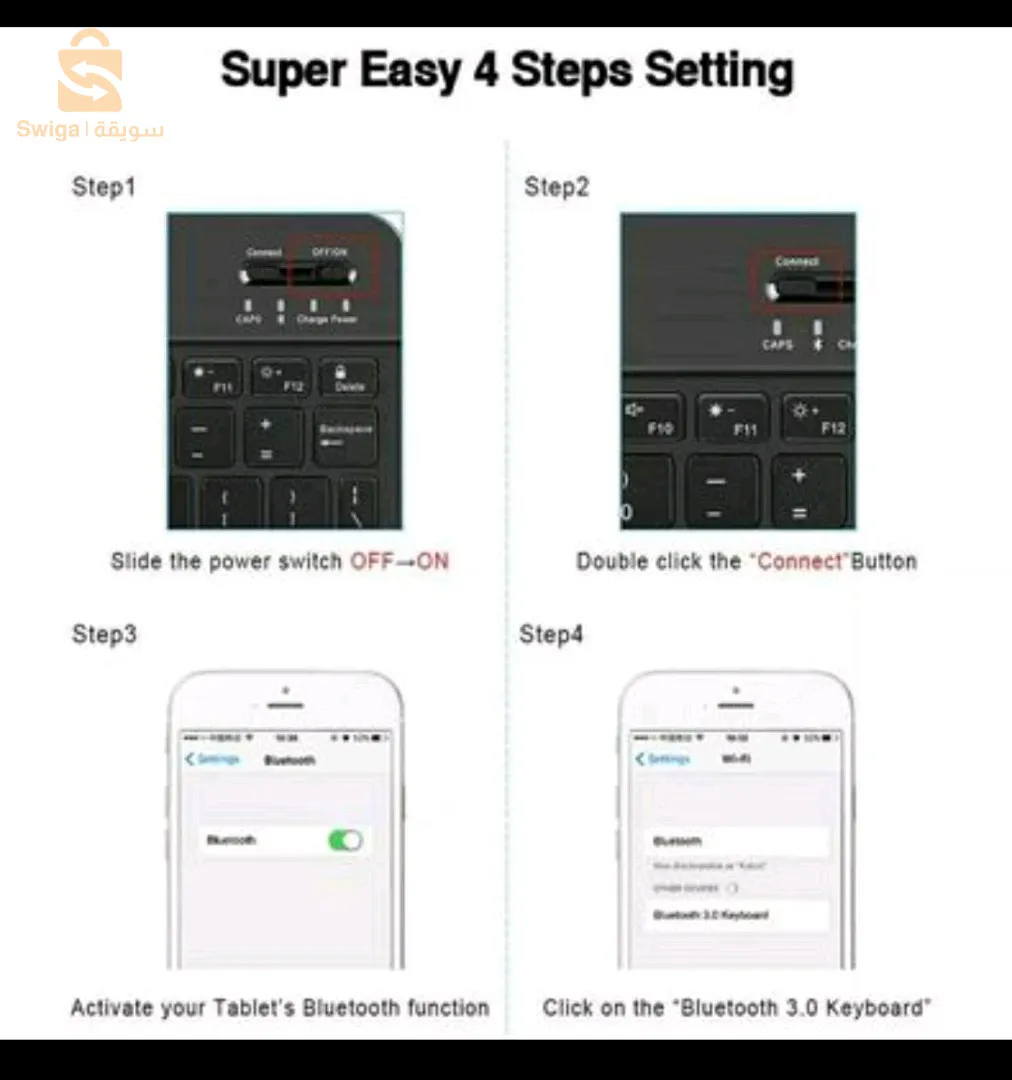 Clavier sans fil + souris
