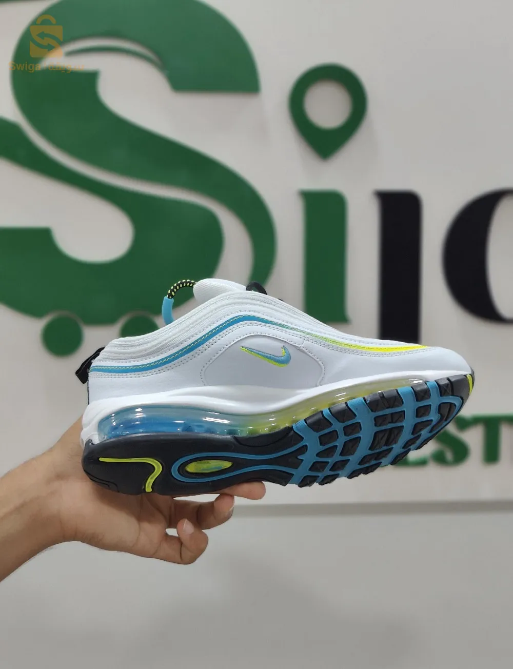 Nike Air Max 97 Worldwide White juste (40 , 39)