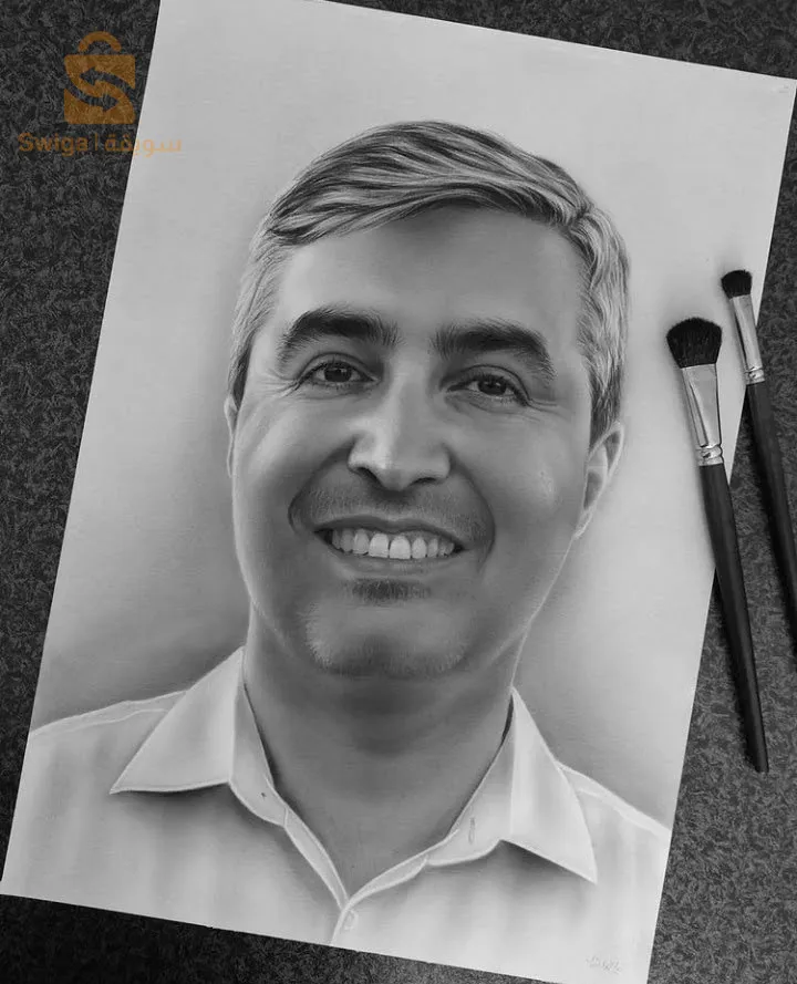 Portrait personnalisé fait à main sur commande 🎁🎁🤩