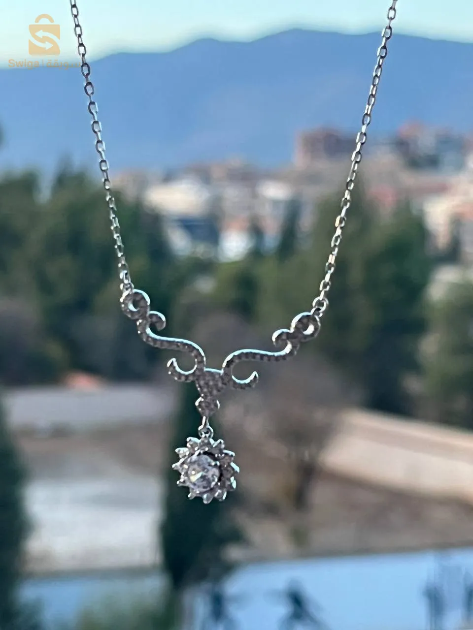collier pour femme en argent rodhié