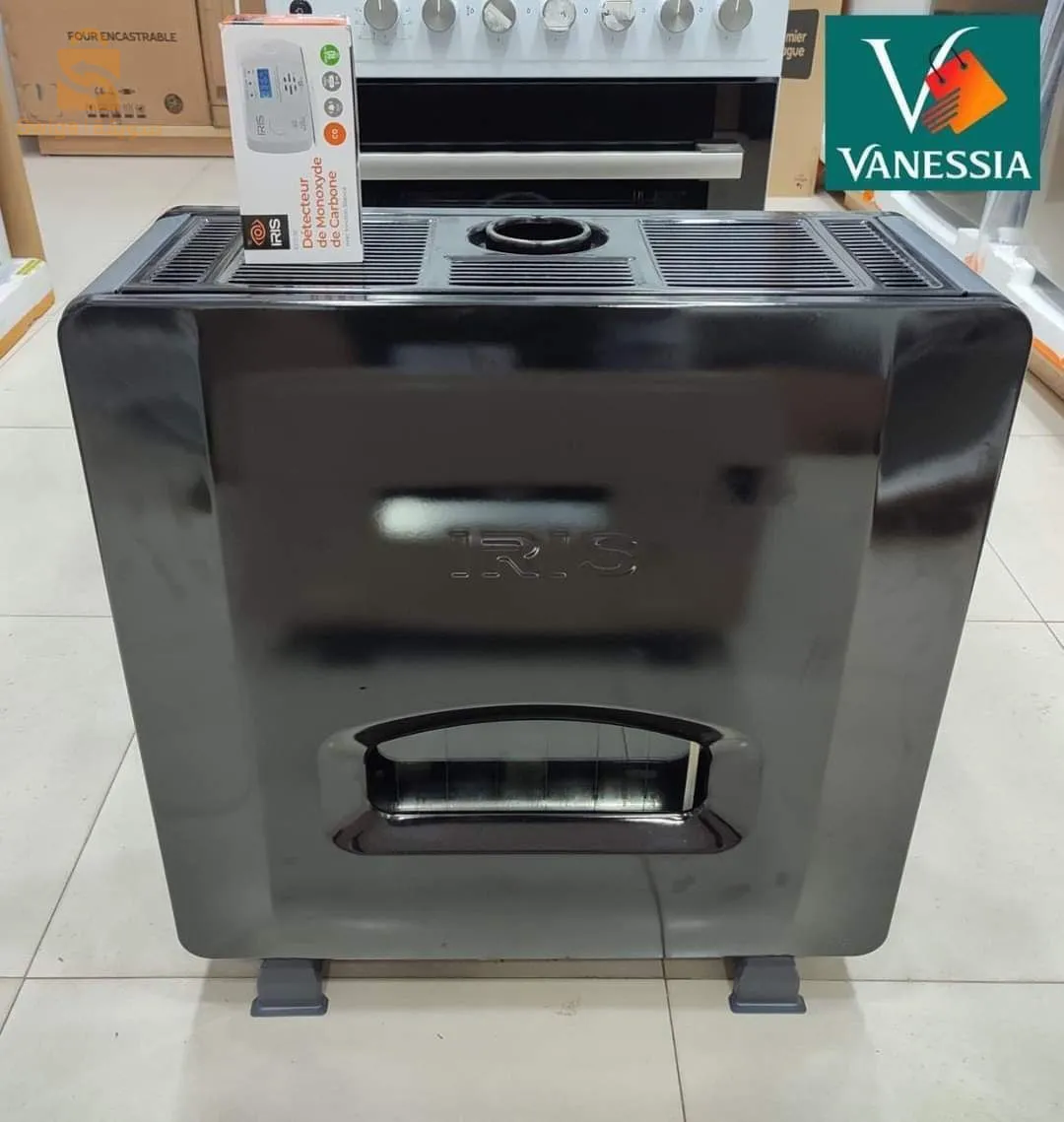 Chauffage Iris Garantie 24 mois disponibles en couleur noir et beige