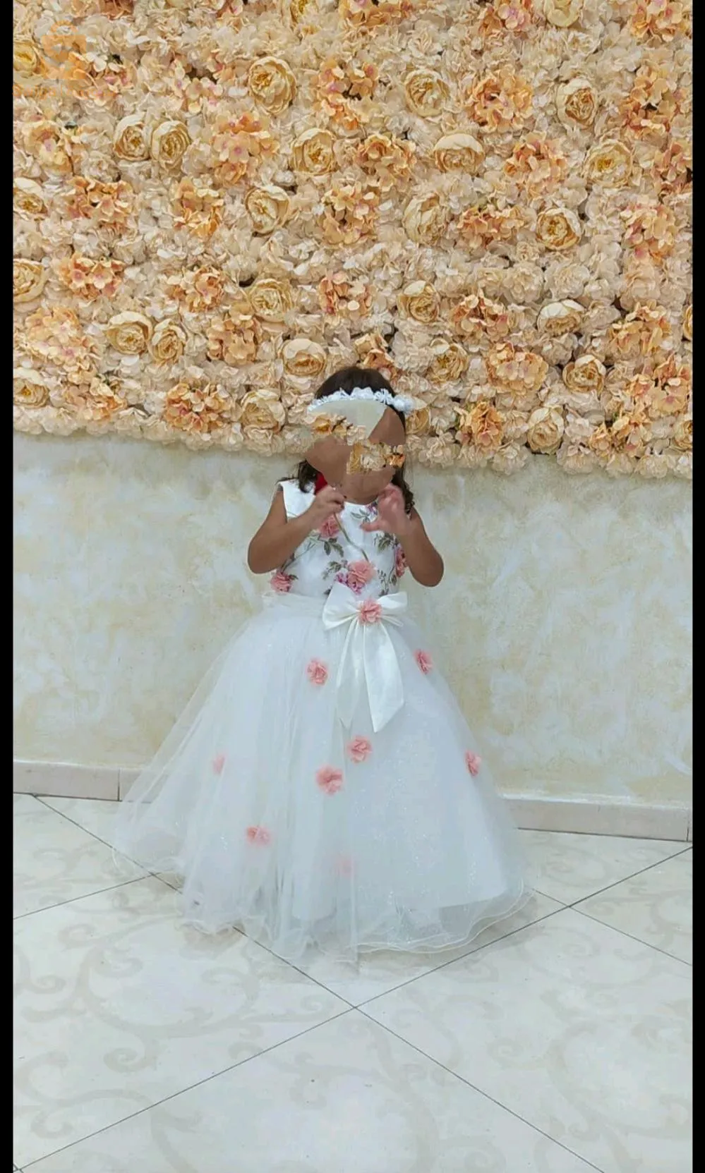 robe blanche fille