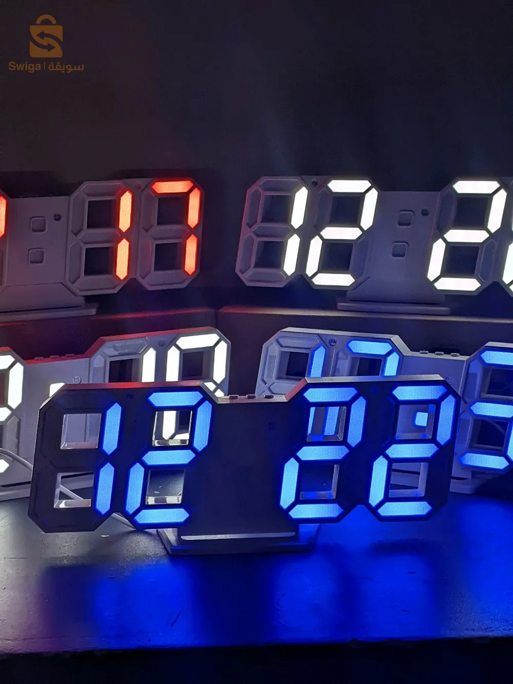 ساعة ثلاثية الابعاد أفضل ديكور فالمنزل 😍