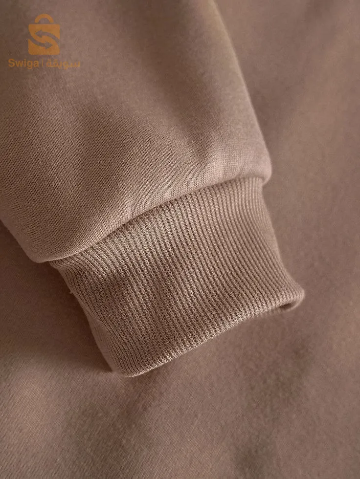 hoodie oversize coton