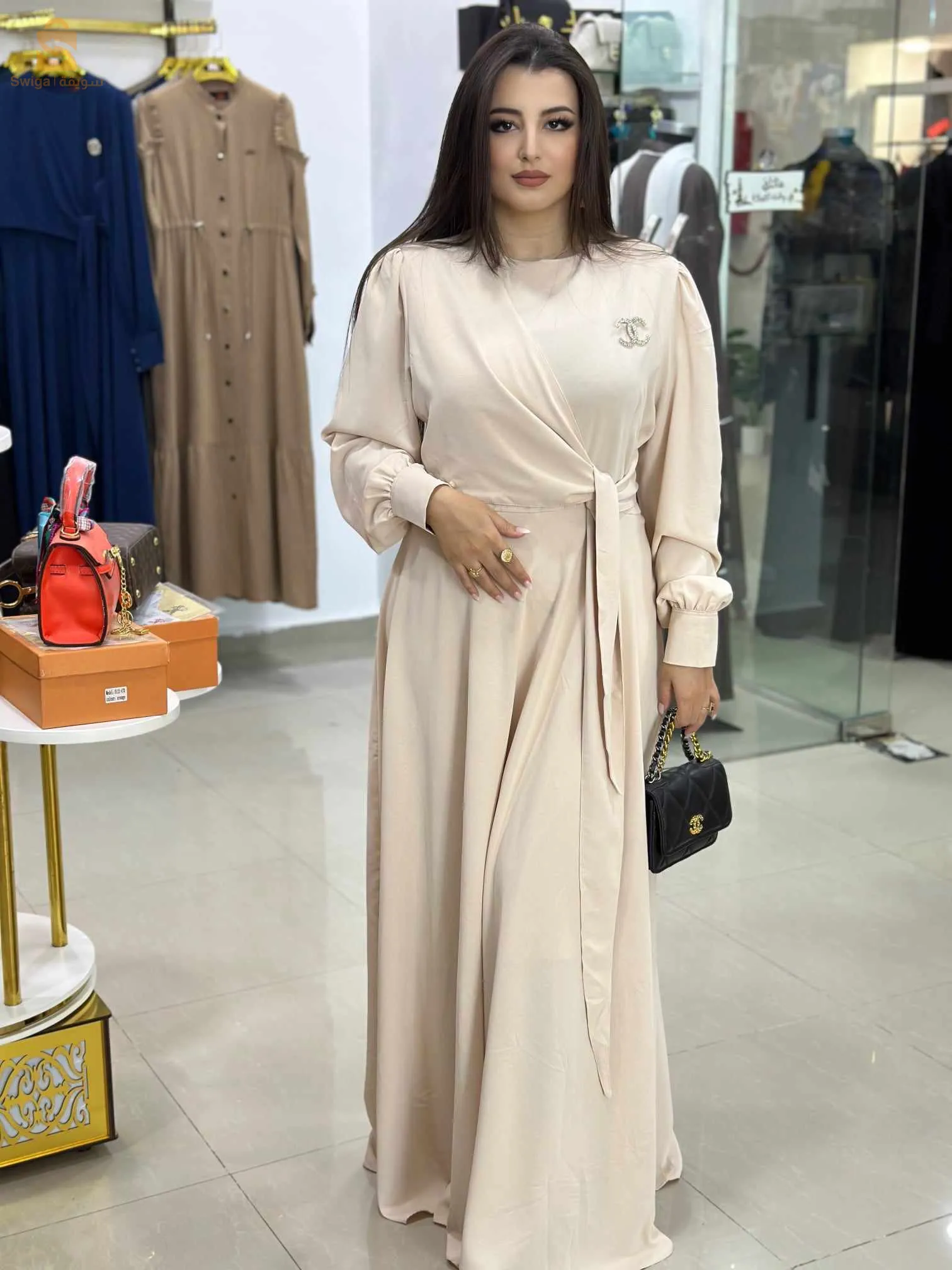 ملايات وفستان بجوادالاقماشه