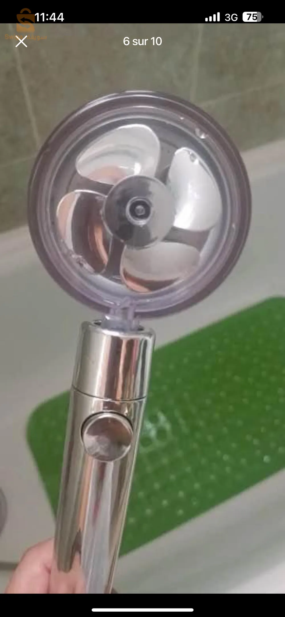 دوشات ضغط المياة ضد التسربات الكلسية | douchette turbo pression 1ere choix anti calcaire jamais utilisé économie d’eau