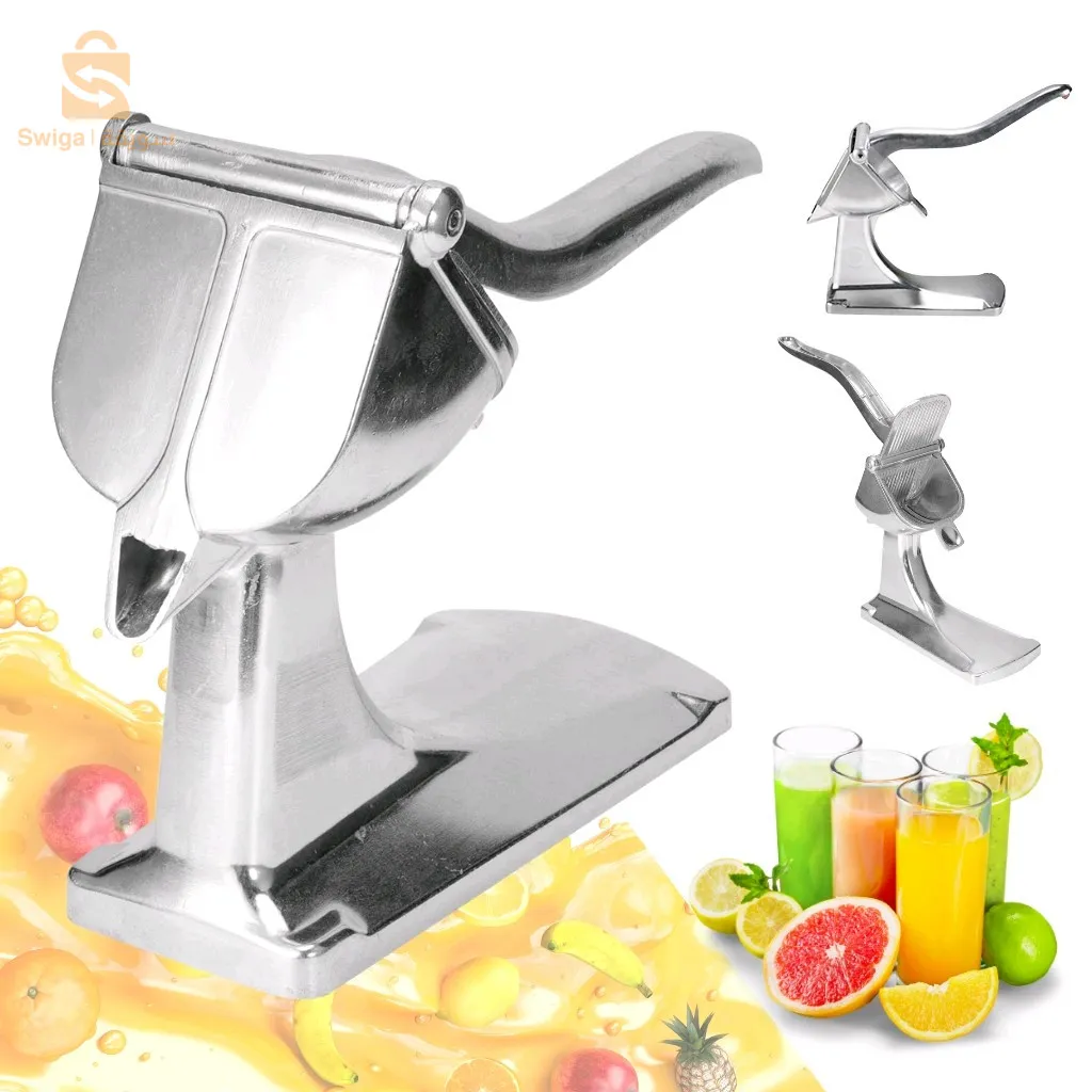 Presse-agrumes à main en aluminium pour Jus de fruits rafraîchissant V2 عصارة يدوية من الألومنيوم لعصير الفاكهة المنعش