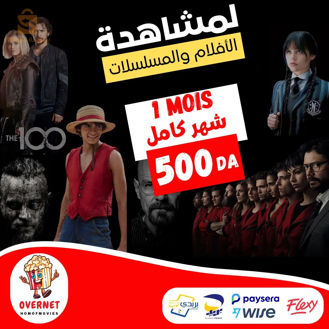 بيع شاشات وحسابات نتفليكس رسمية