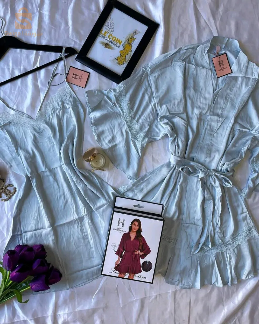 Ensemble 2 pièces Heat 🇪🇸❤️Dishabillé🔥