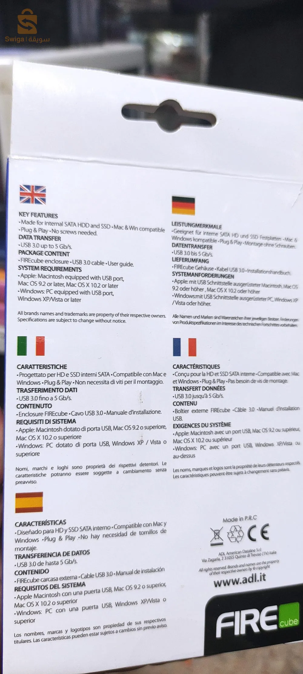 Rack SSD & HDD externe