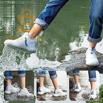Waterproof silicone shoes