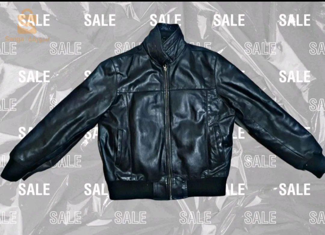 100% genuine leather jacket