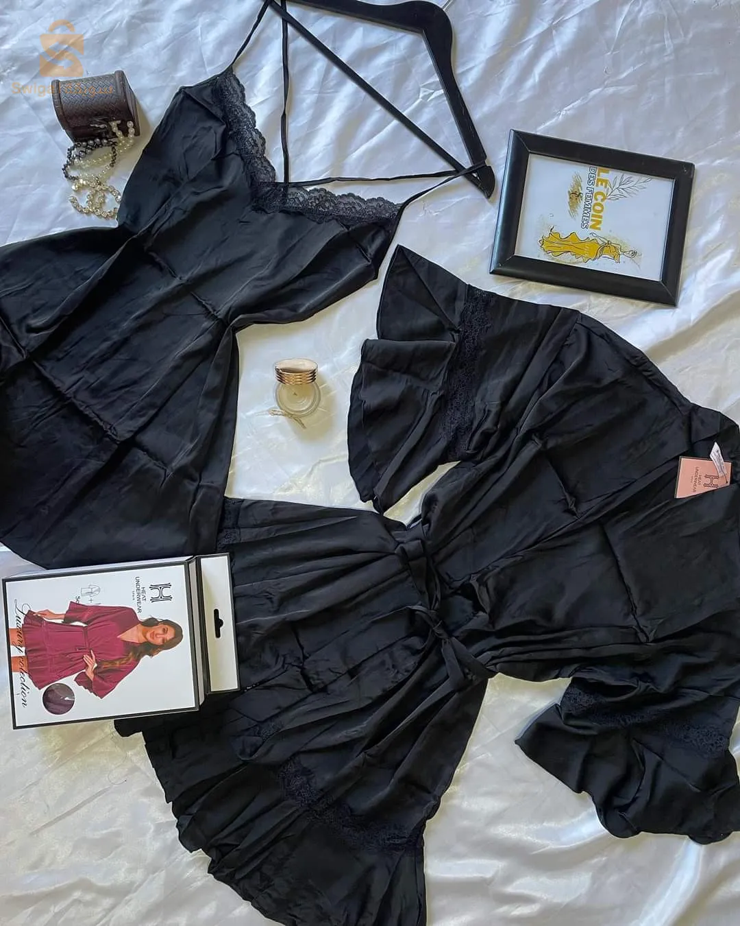 Ensemble 2 pièces Heat 🇪🇸❤️Dishabillé🔥