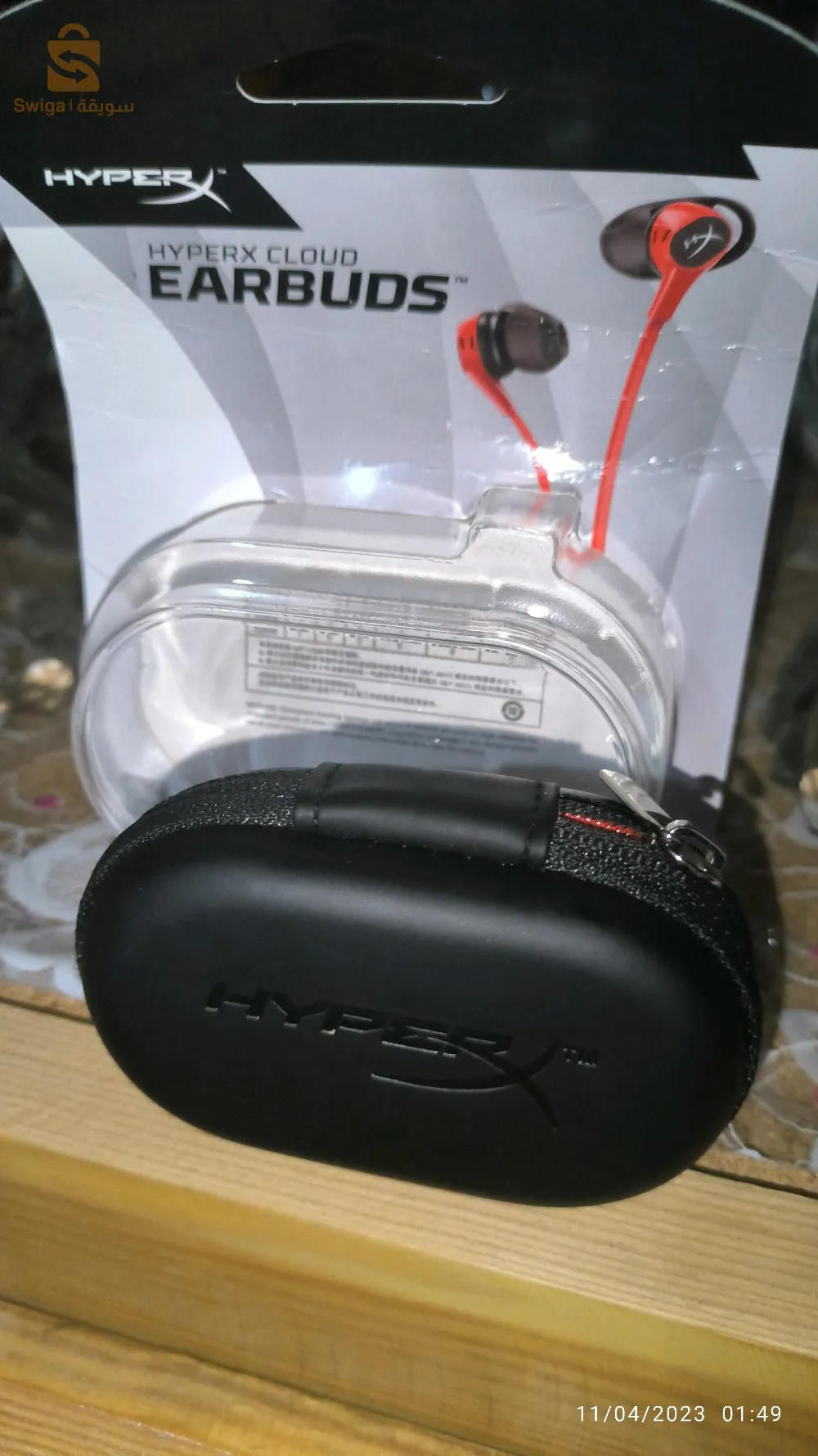 سماعات هايبر اكس hyper x earbods