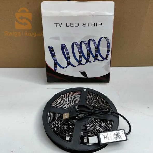 التوصيل مجاني 
TV LED Strip .. الشريط المضيء متعدد الاستعمالات
