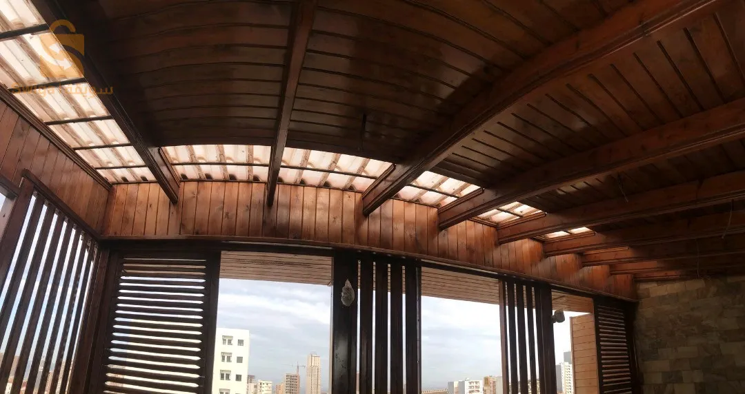 wooden frame construction