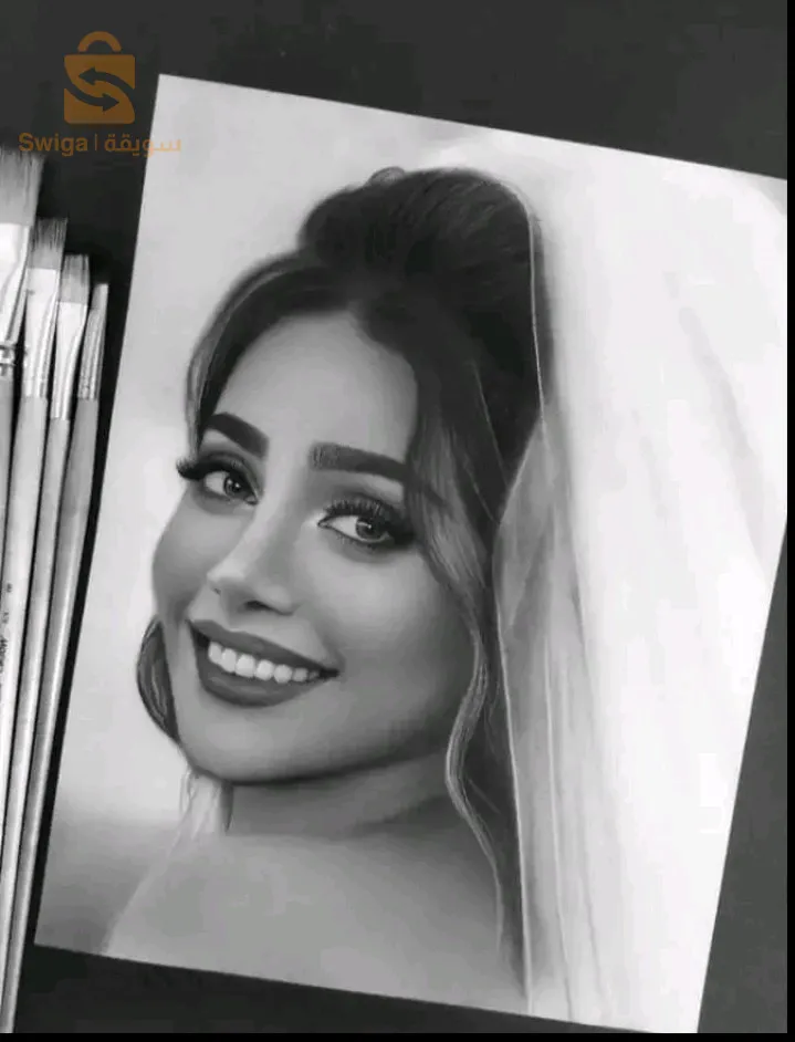 Portrait personnalisé fait à main sur commande 🎁🎁🤩