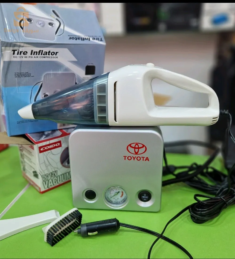 Pack automobile Gonfleur +aspirateur