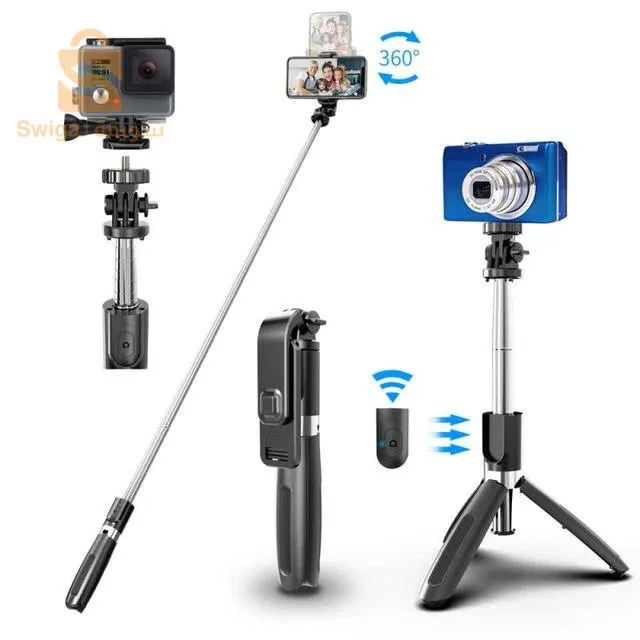 Tripod with remote control