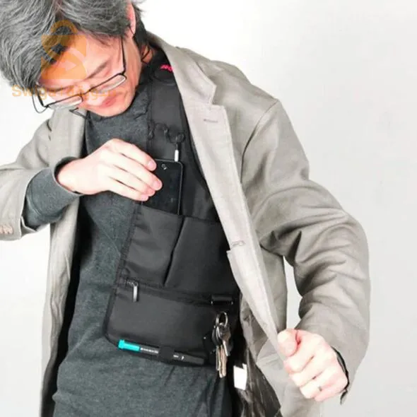 Stylish Design Multi-Pocket Anti-Theft Messenger Bag for Daily Travel