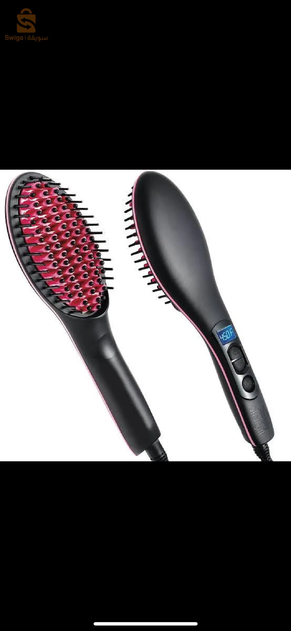 مشط إلكتروني لتنعيم وفرد الشعر