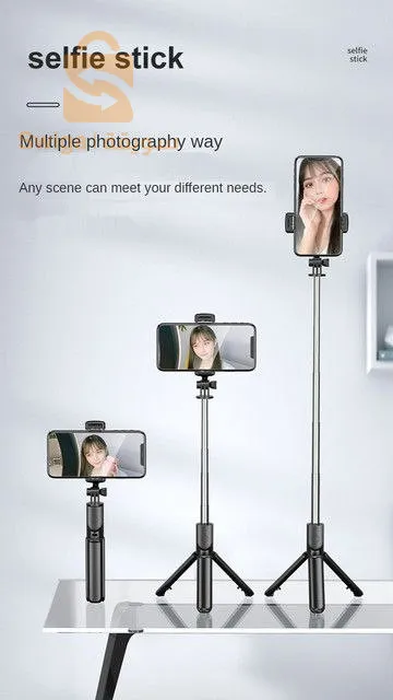 Tripod with remote control