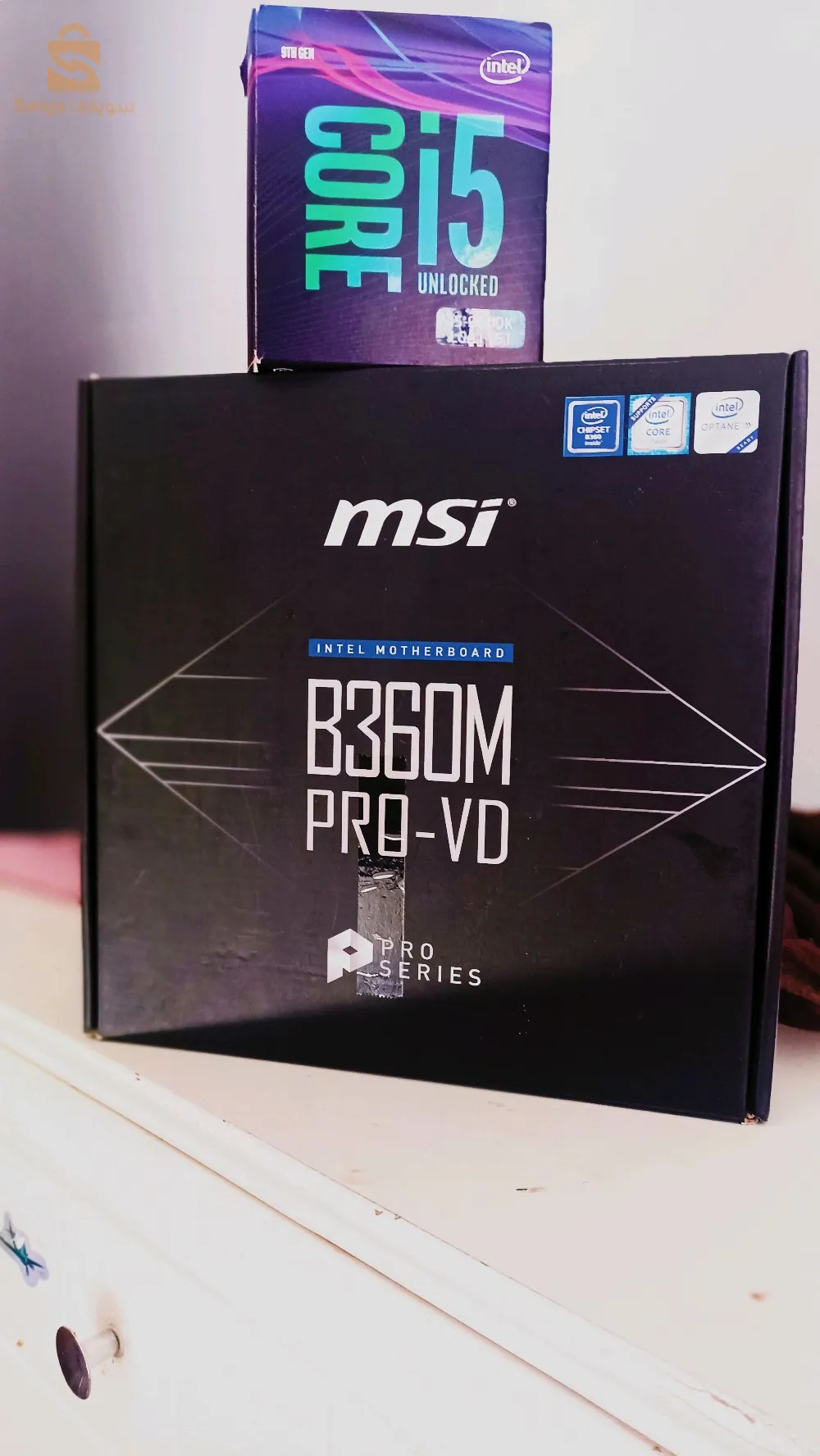 i59600k+b360m pro msi