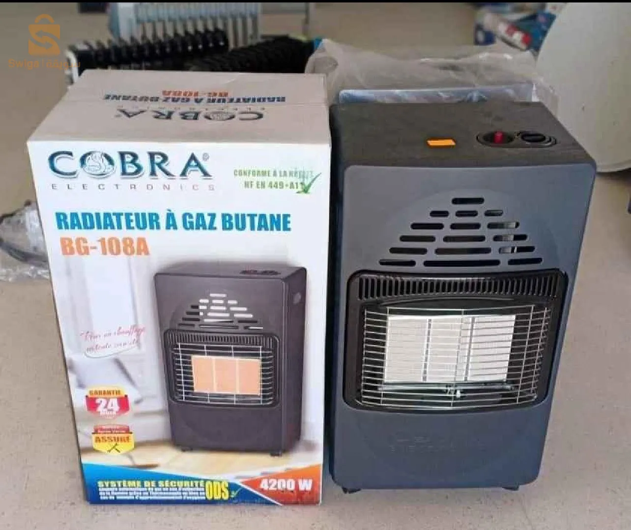 مدفأة بغاز البوتان cobra