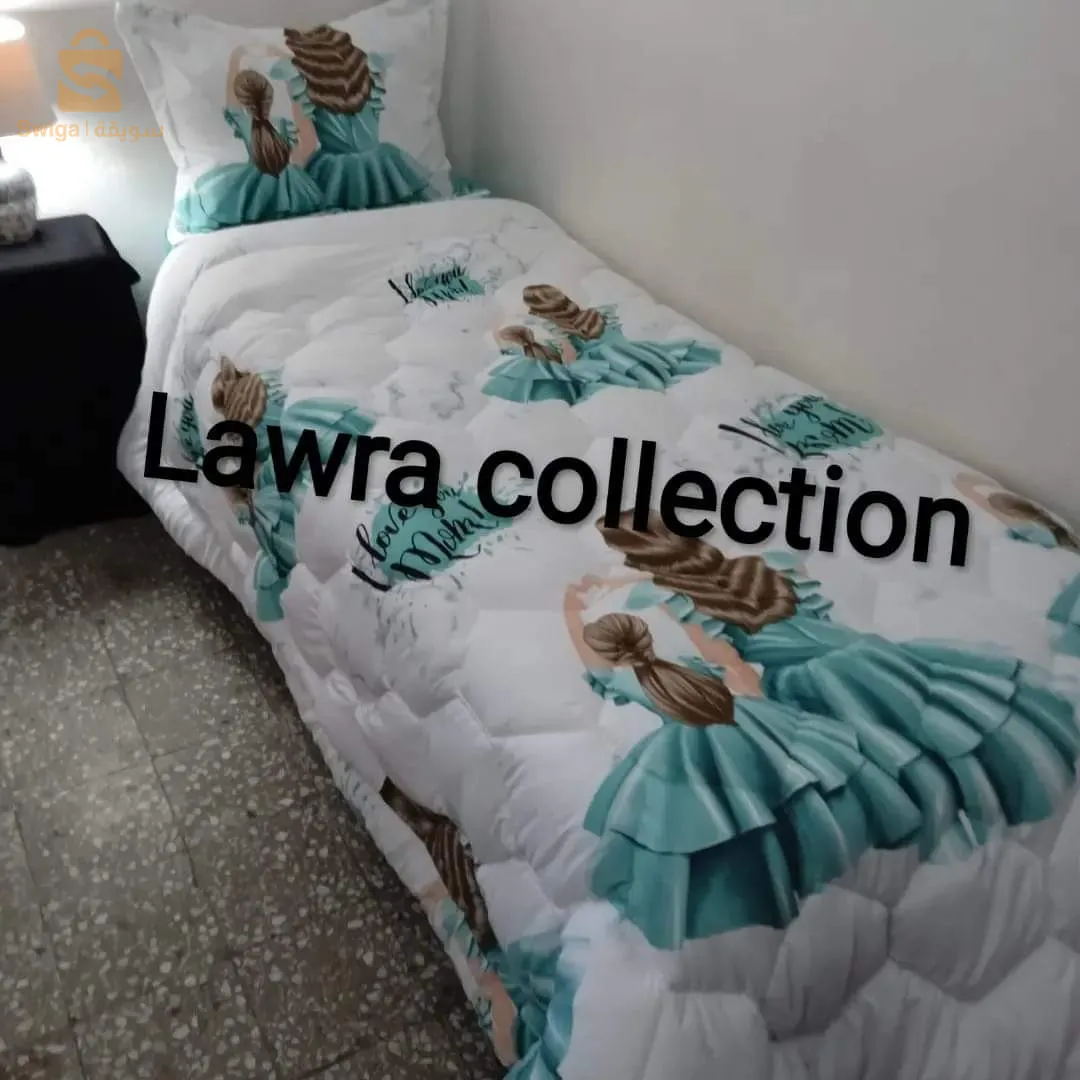 Couette une place et demi fille et garçons