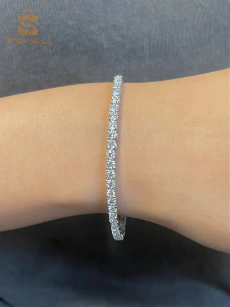 bracelet de tennis unisexe