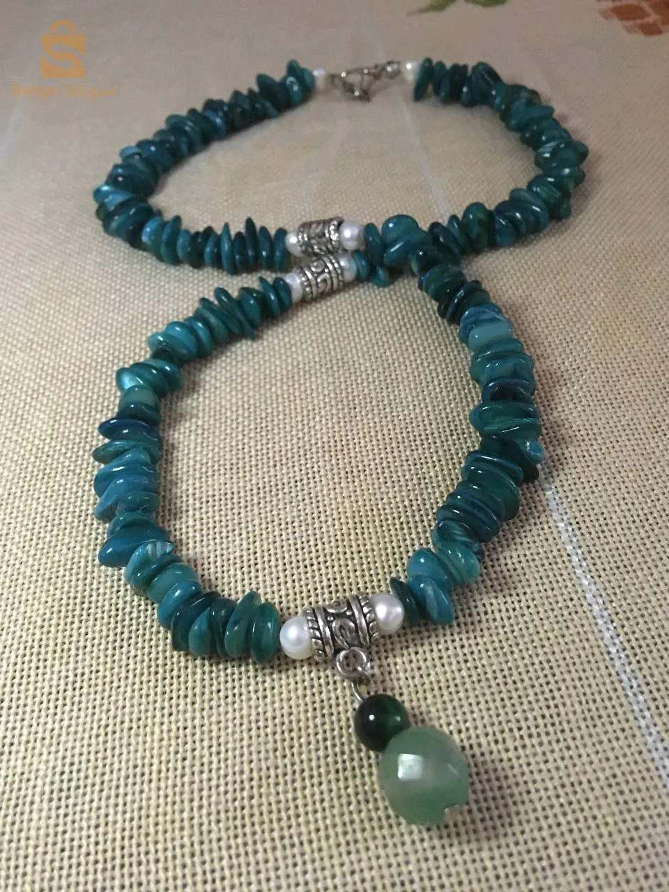 collier en pierre semi précieuse