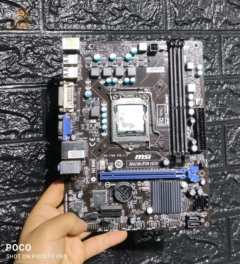 kit carte mère+processeur+ram 3eme et 4eme génération