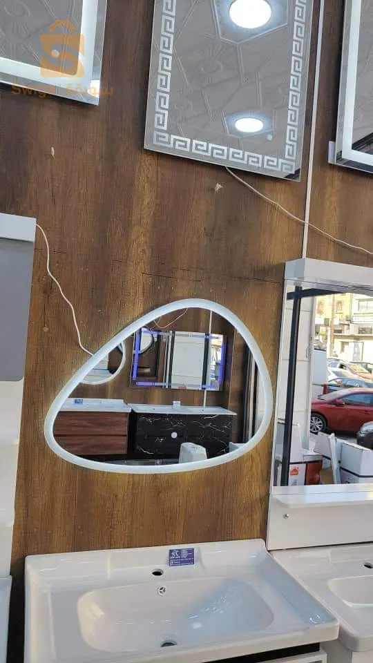 Miroir led  de lux