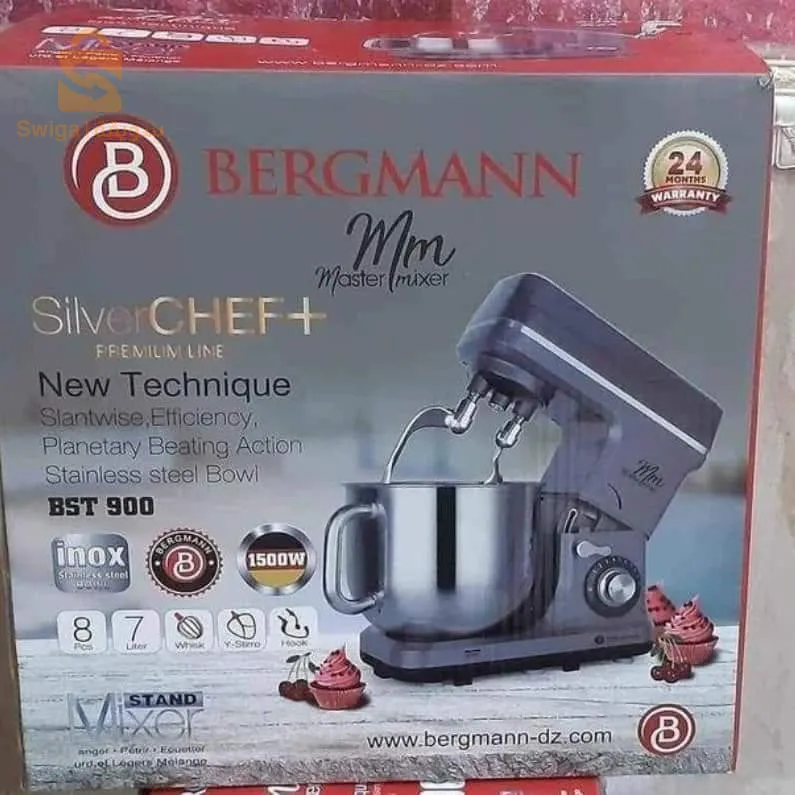 Bergmann ROBOT-PETRIN BERGMANN BST-900 1800W – 6L-ROUGE