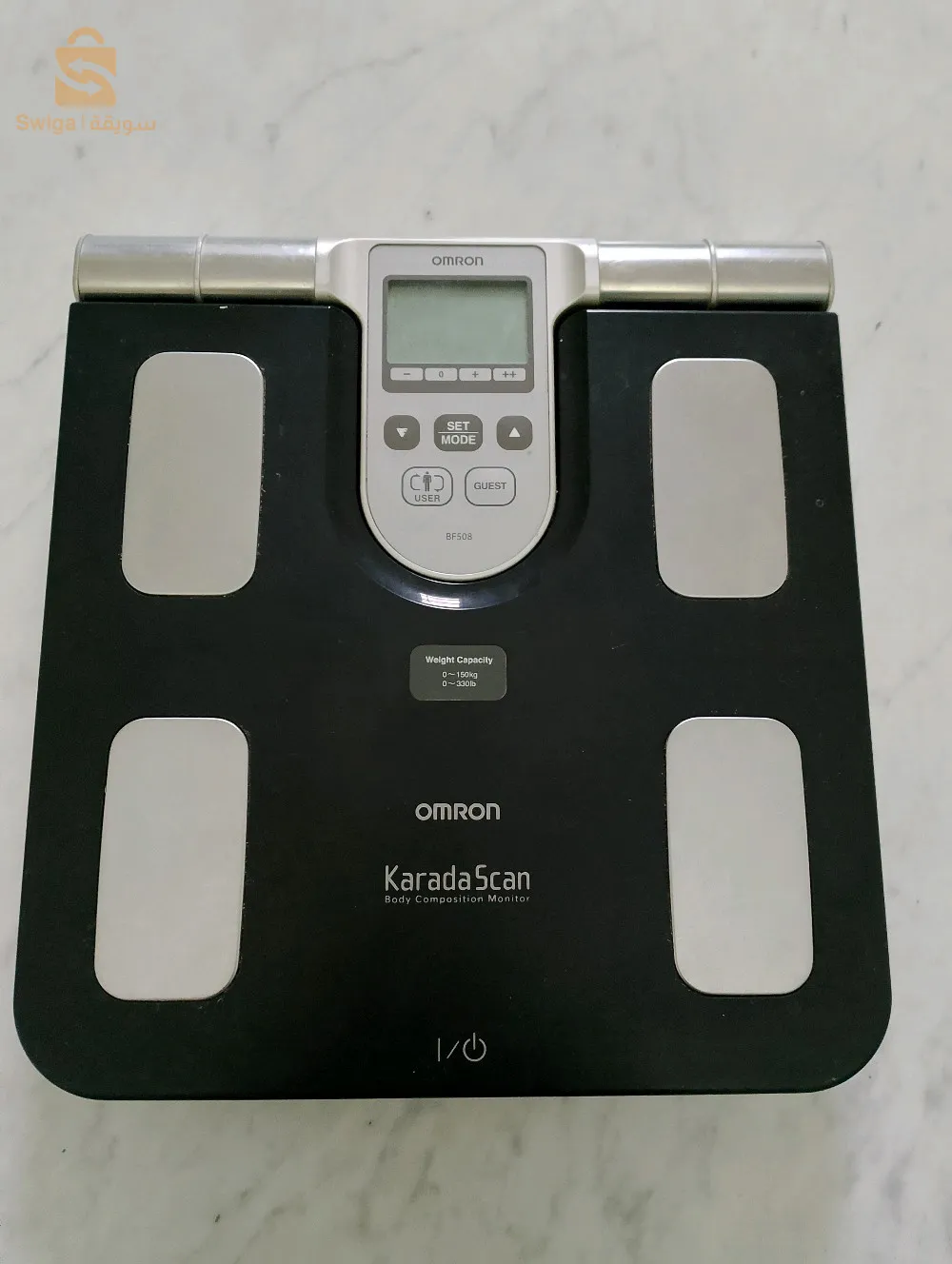 pèse personne omron avec calculateur de la masse graisseuse