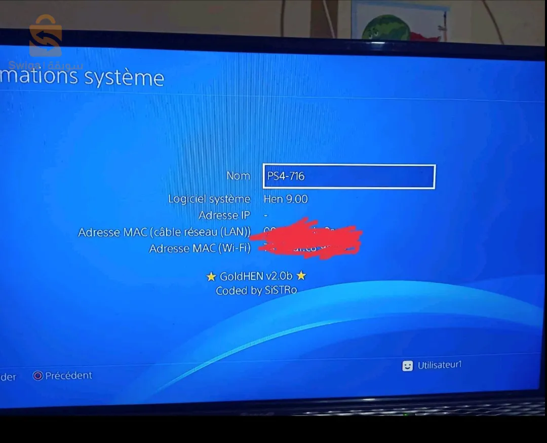 ps4 fat mfalachiya v 9.00 très bonne état