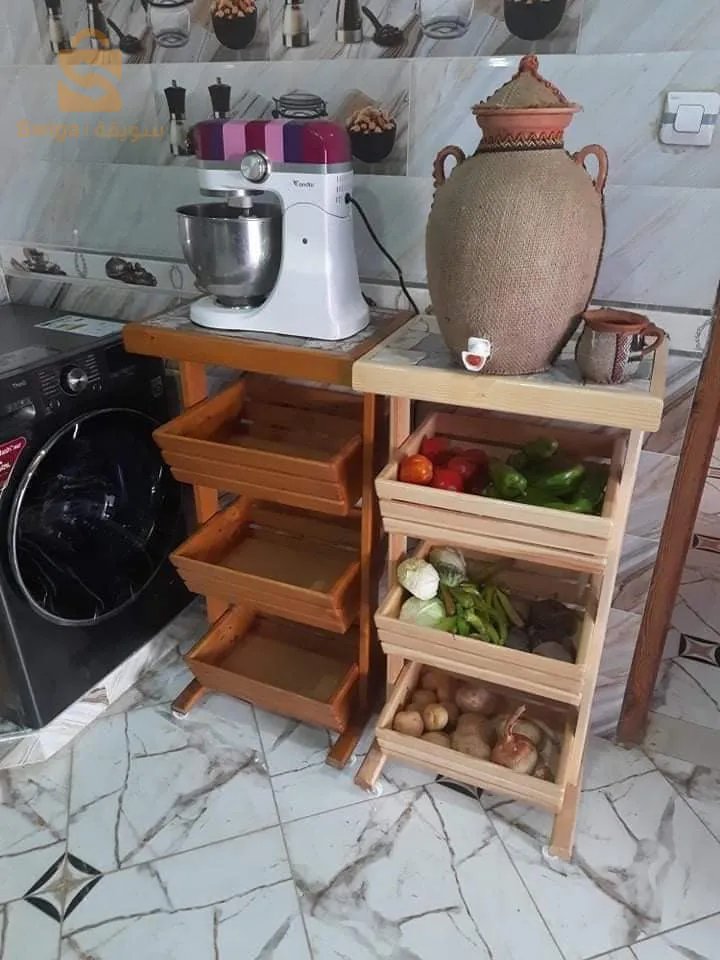 chariot lègumes Bois rouge 1er choix