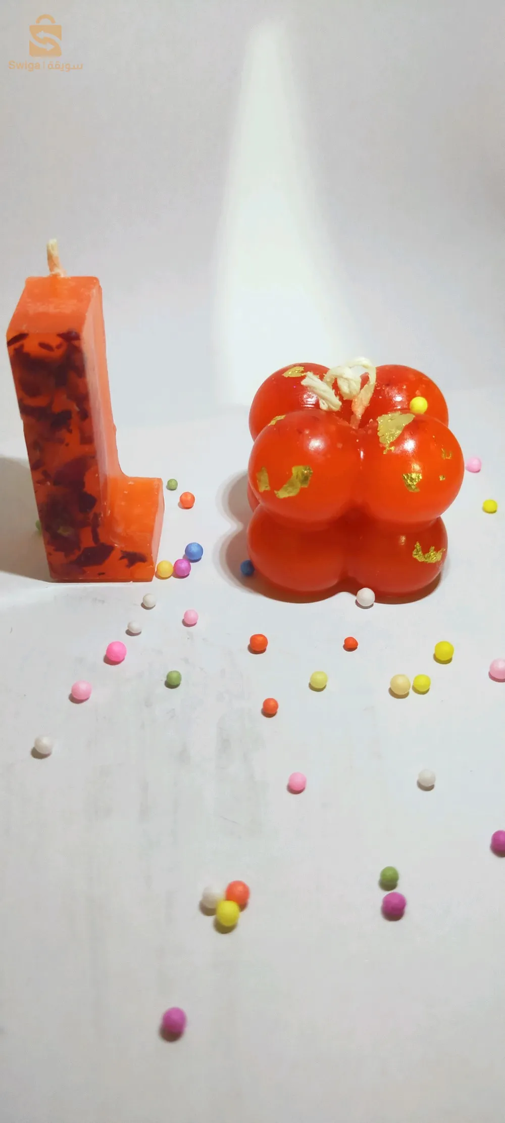 Des bougies parfumées aux formes distinctives