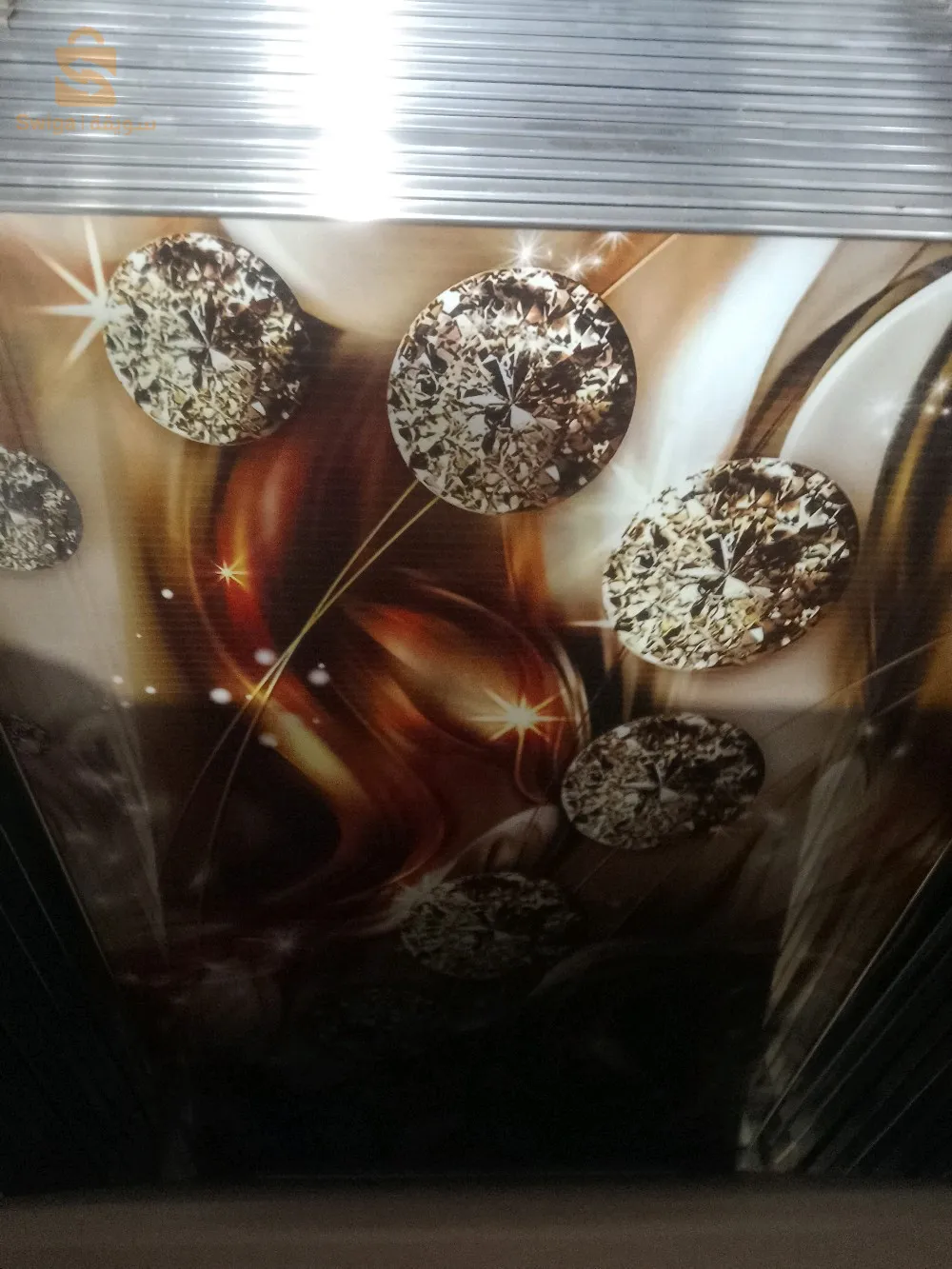 طابلة زجاج 3D اربع كراسي 15000 
6كراسي 17000