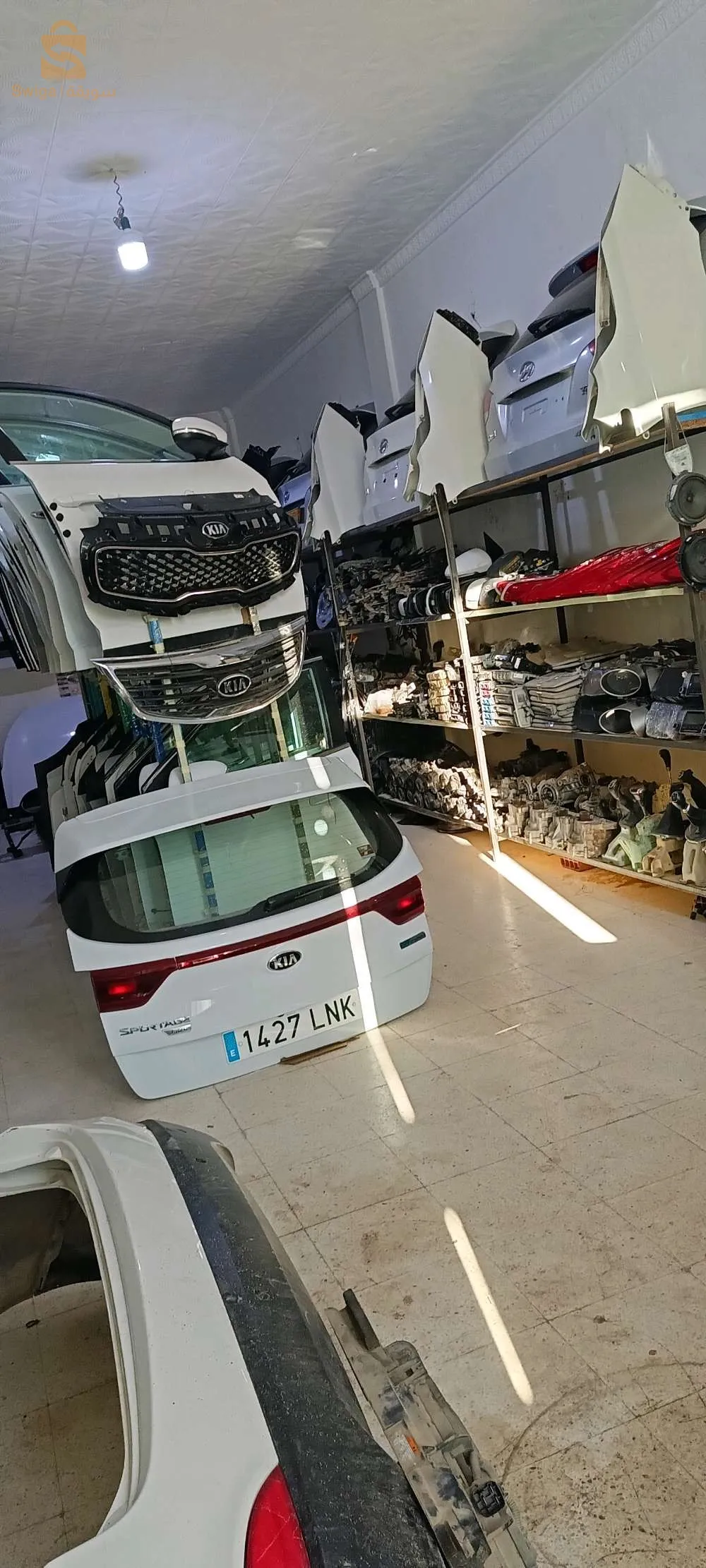 بيع قطع غيار السيارات الكورية 0655731528