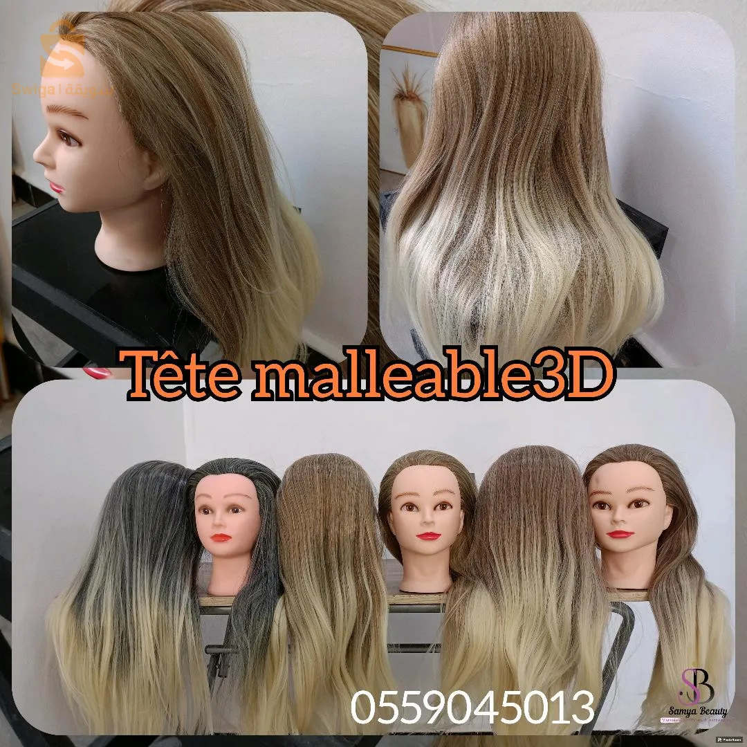 tête malleable3D disponible