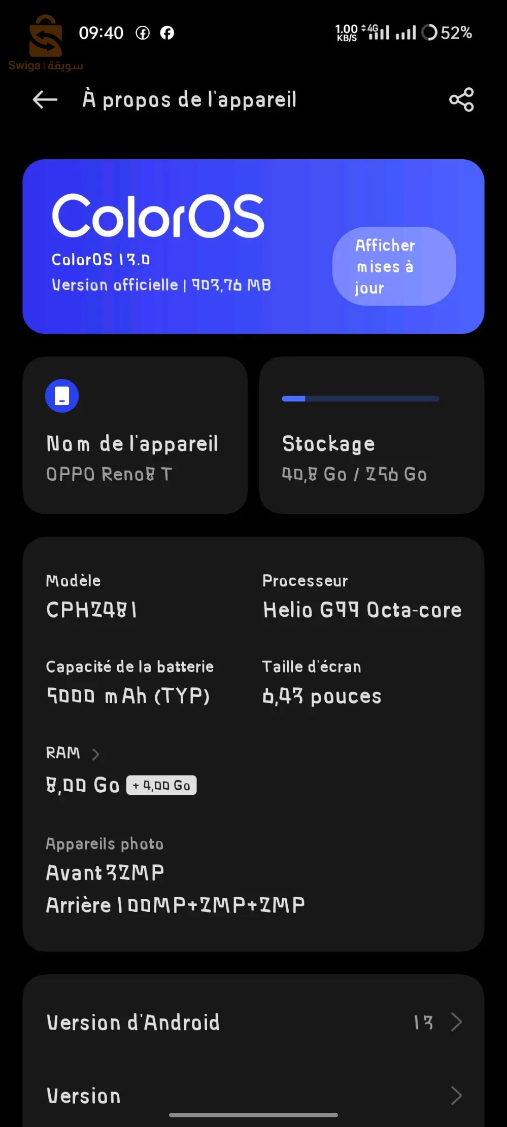 oppo reno8t