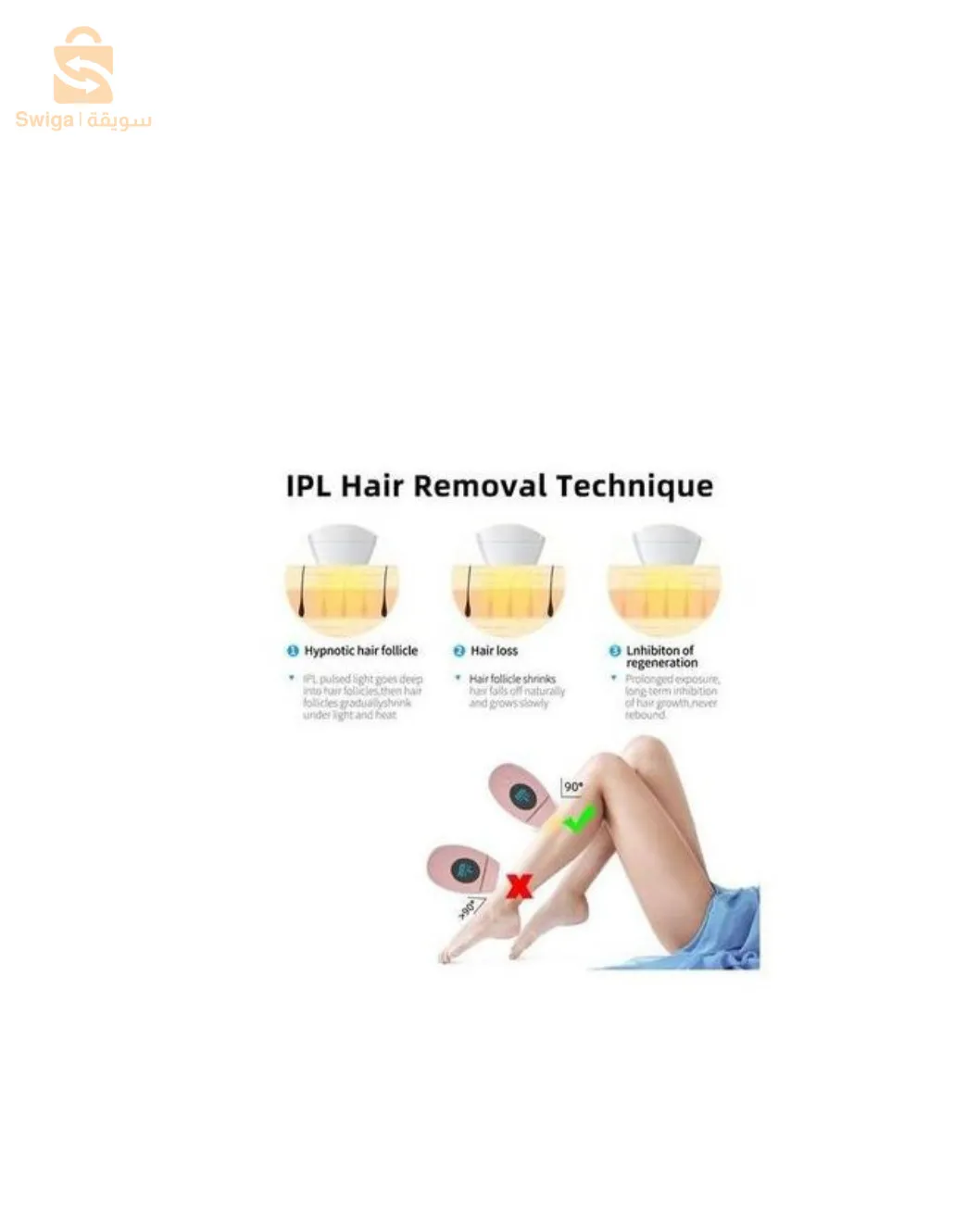 Mac styler épilateur laser lumière pulsée mc-p33
tout neuf