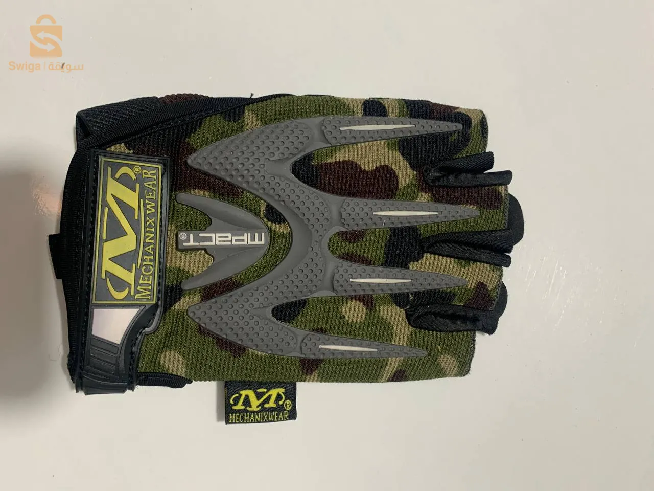 Mechanix Gants de Moto antidérapants demi-doigt قفازات المضادة للانزلاق نصف اصبع للدراجات النارية$👍